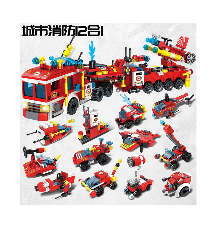 Fire Brigade Mini Blocks C019