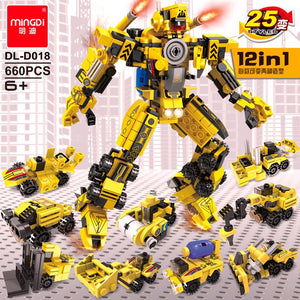 Truck Robot Mini Blocks DL-D018
